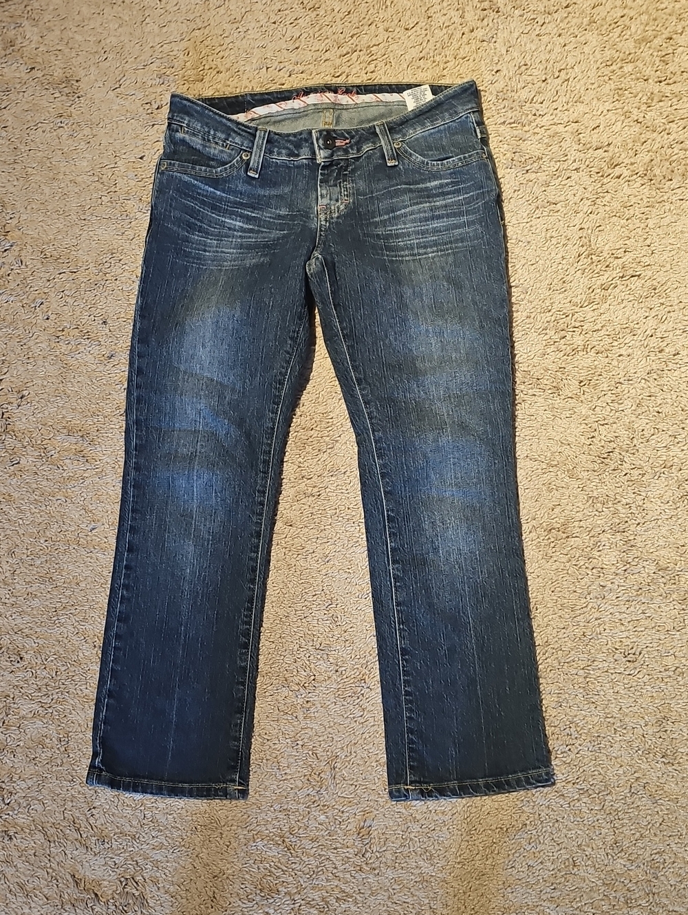 American Eagle Outfitters Women's Boot Cut Jeans - Dark Blue